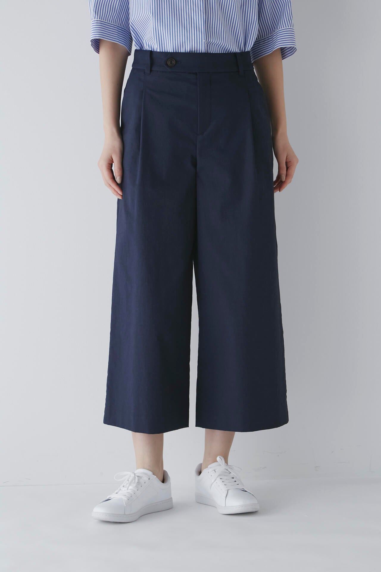 【WEB限定サイズ】クールマックス綿麻オックスパンツ