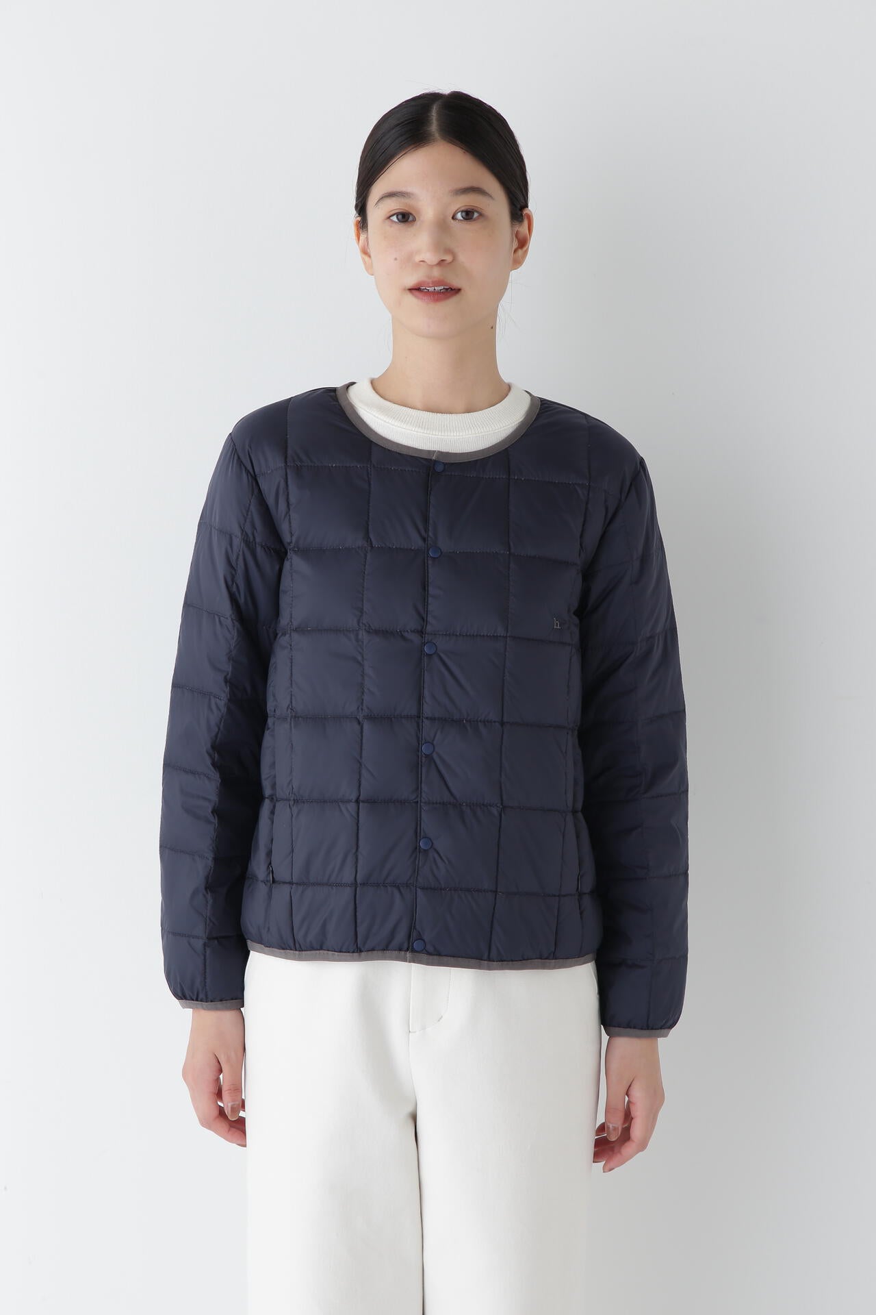 【WEB・一部店舗限定サイズ】TAION×hwコラボ　クルーネックボタンダウンジャケット