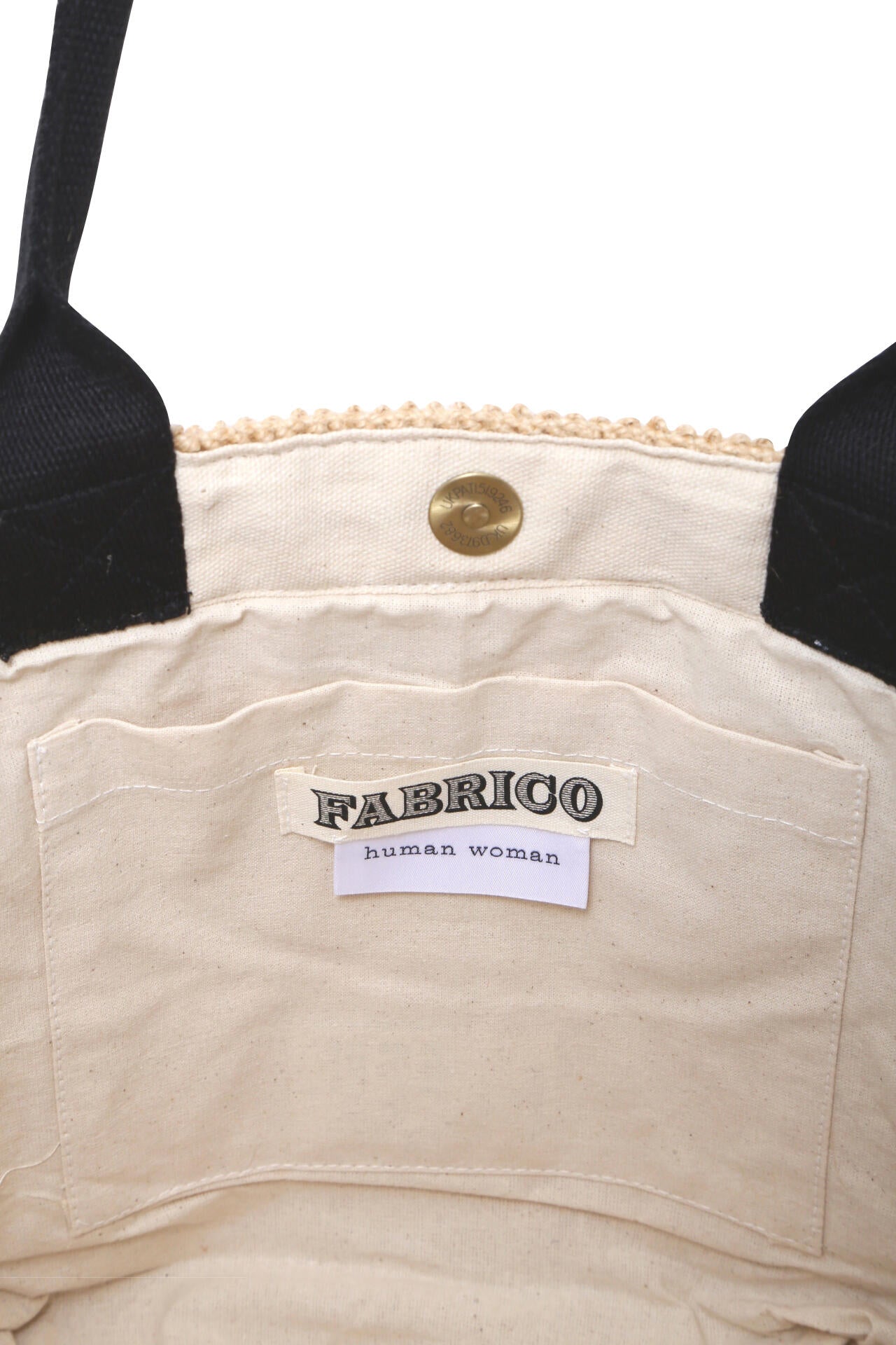 【FABRICOコラボ】ジュートバッグcava?