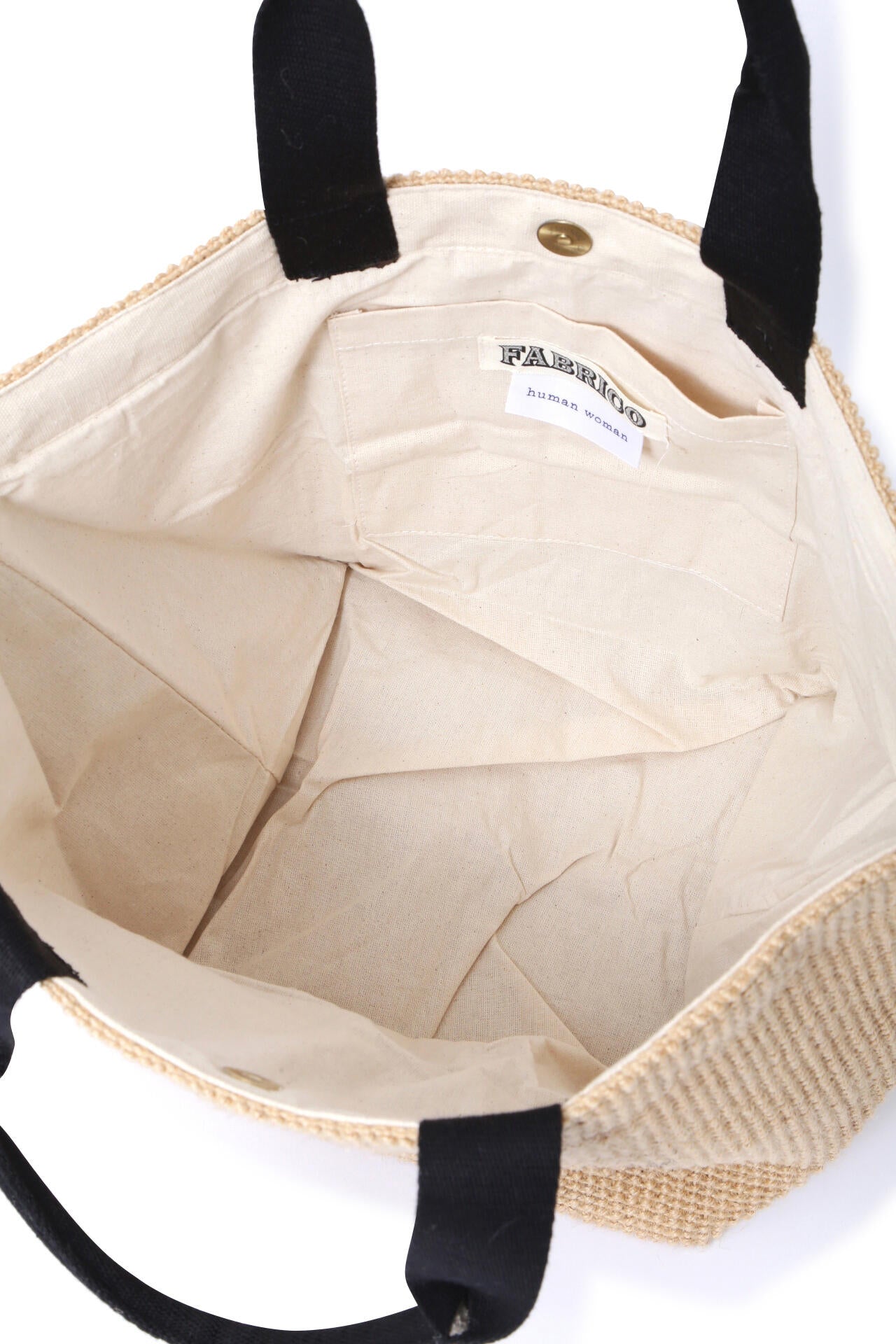 【FABRICOコラボ】ジュートバッグmerci