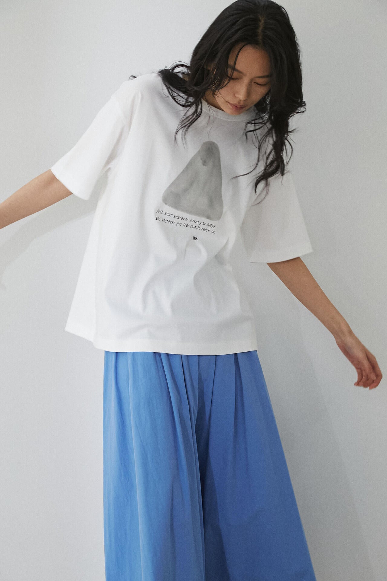 【香菜子】ＯＧコッコラボトンプリントＴシャツ　Ｌサイズ