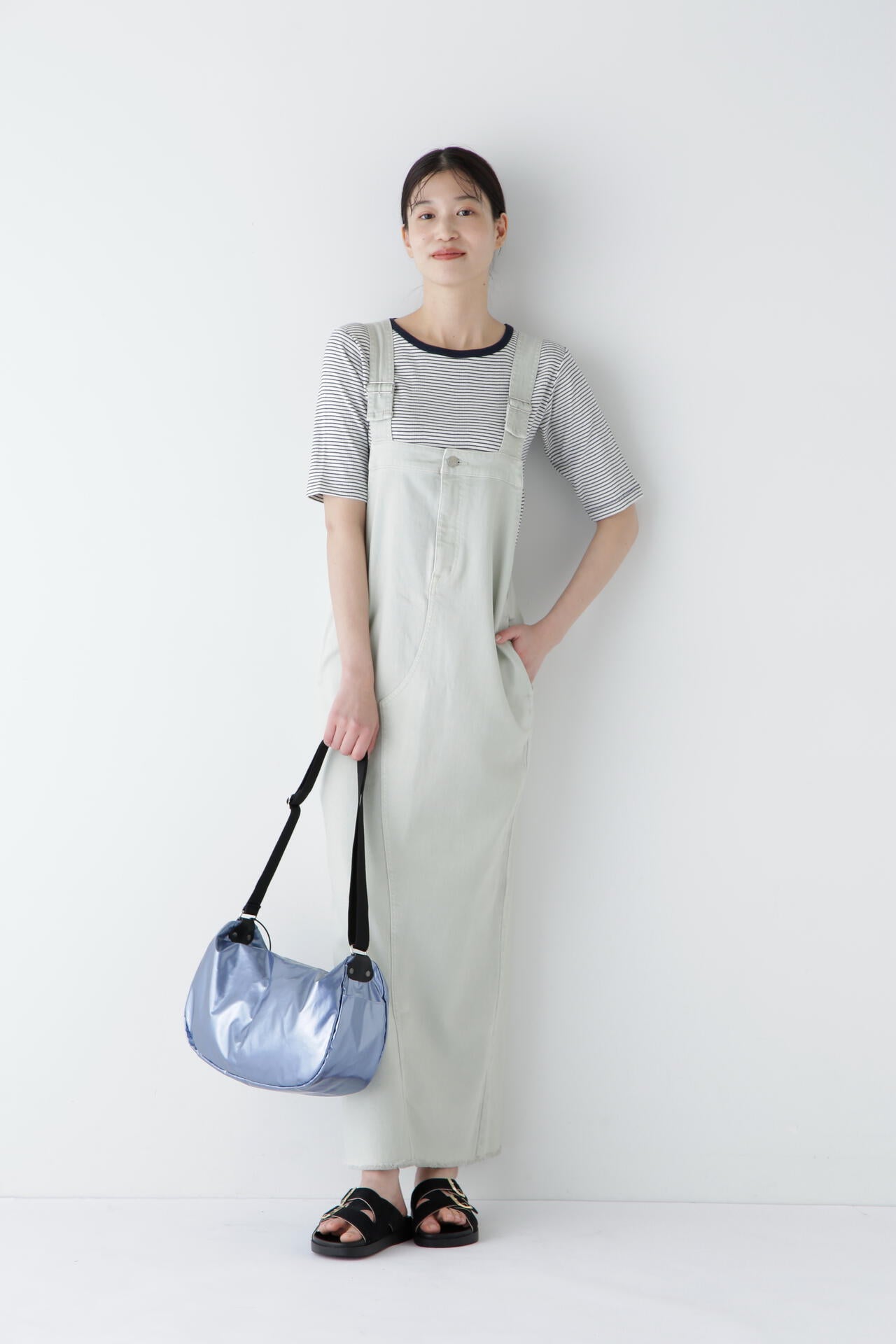 【Healthy DENIMコラボ】アイラインサロペット