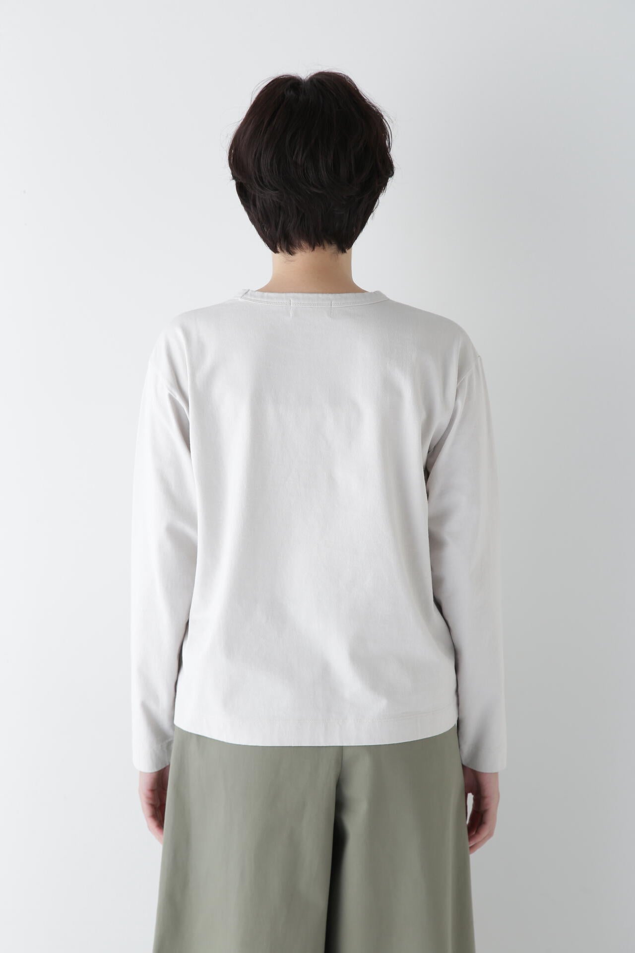 ロゴエンブロイダリーロングスリーブＴシャツ