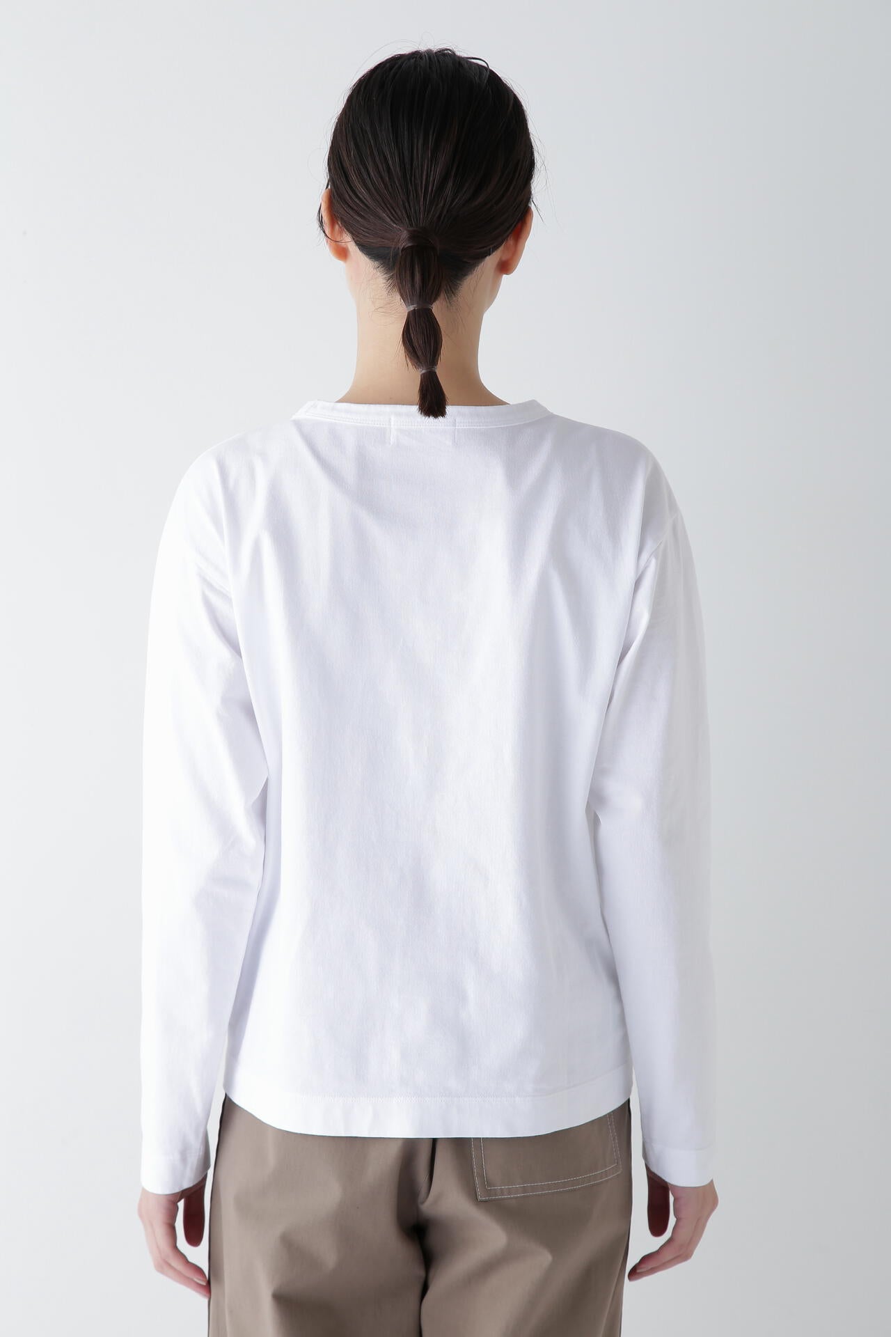 ロゴエンブロイダリーロングスリーブＴシャツ