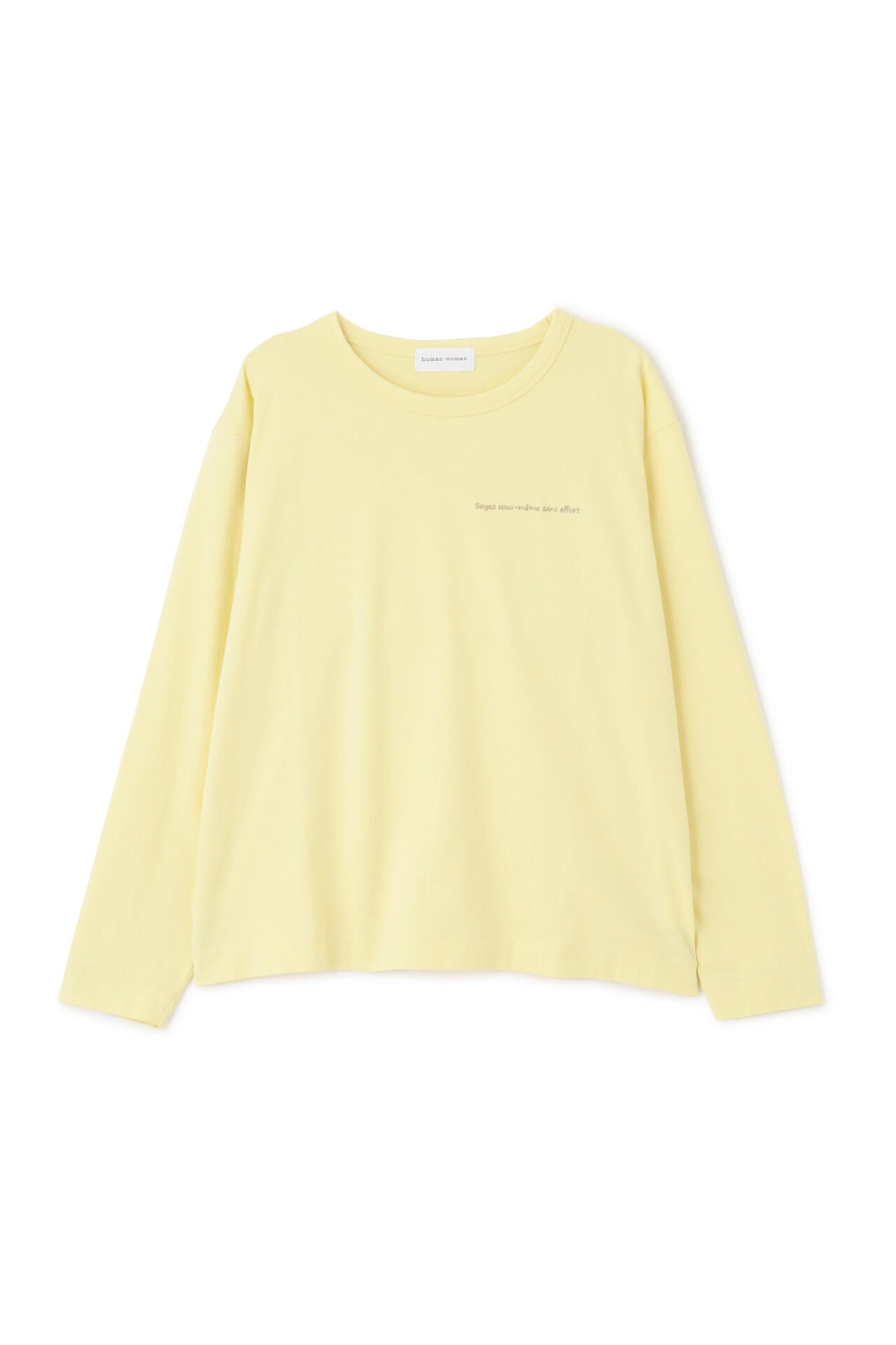 ロゴエンブロイダリーロングスリーブＴシャツ