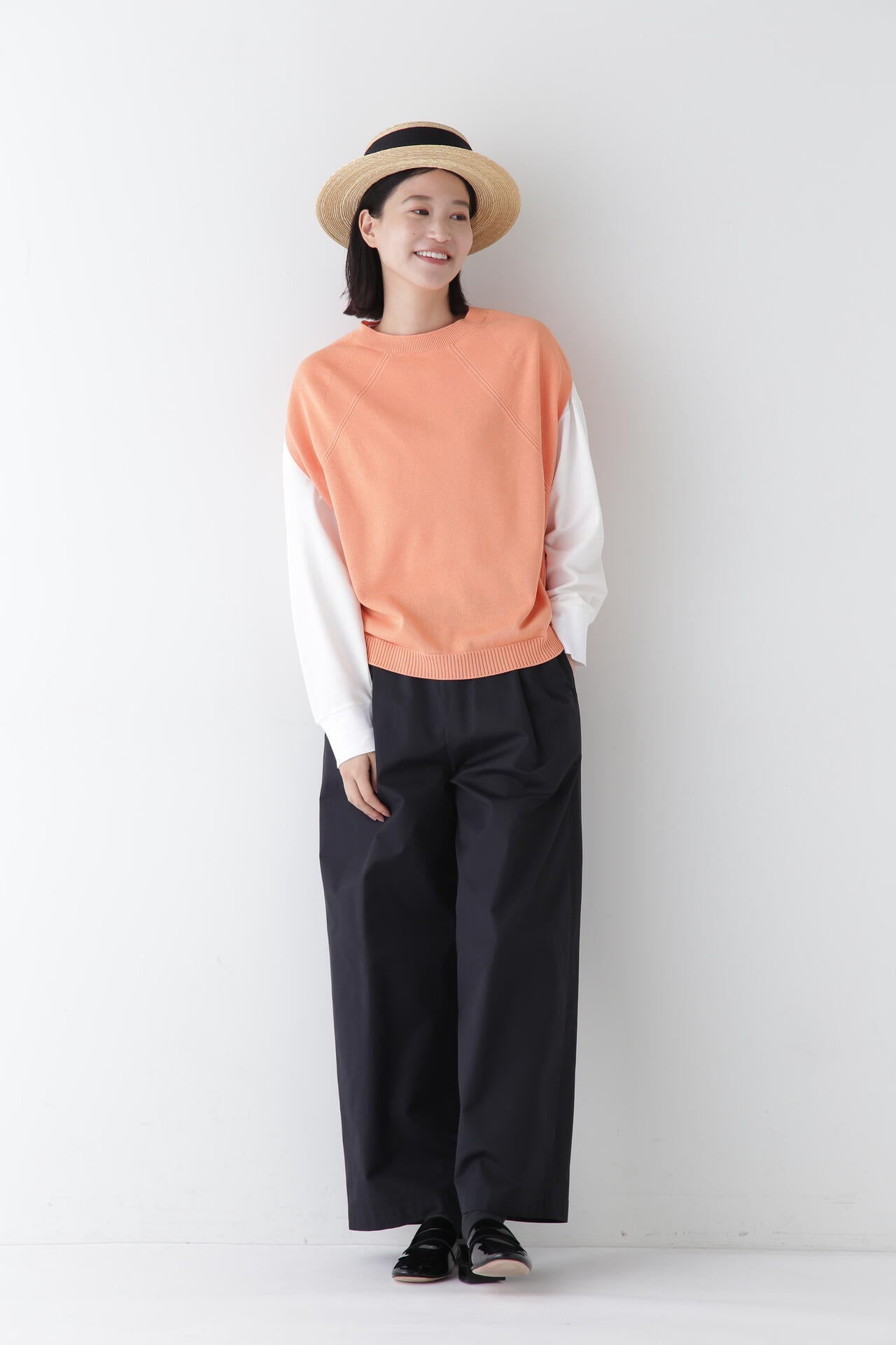 【WEB限定カラー】ミニ裏毛ロゴトレーナー
