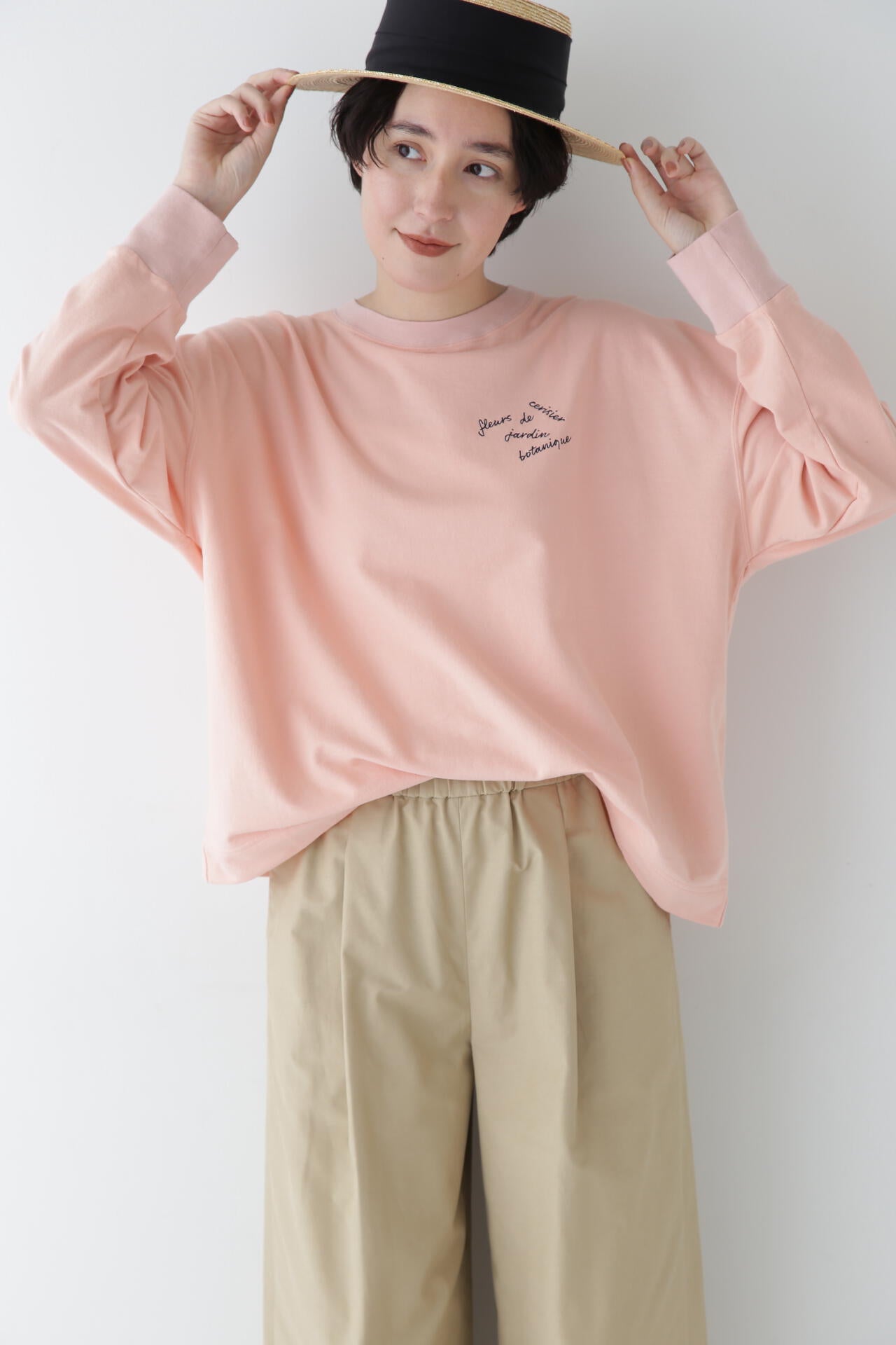 【WEB限定カラー】ミニ裏毛ロゴトレーナー
