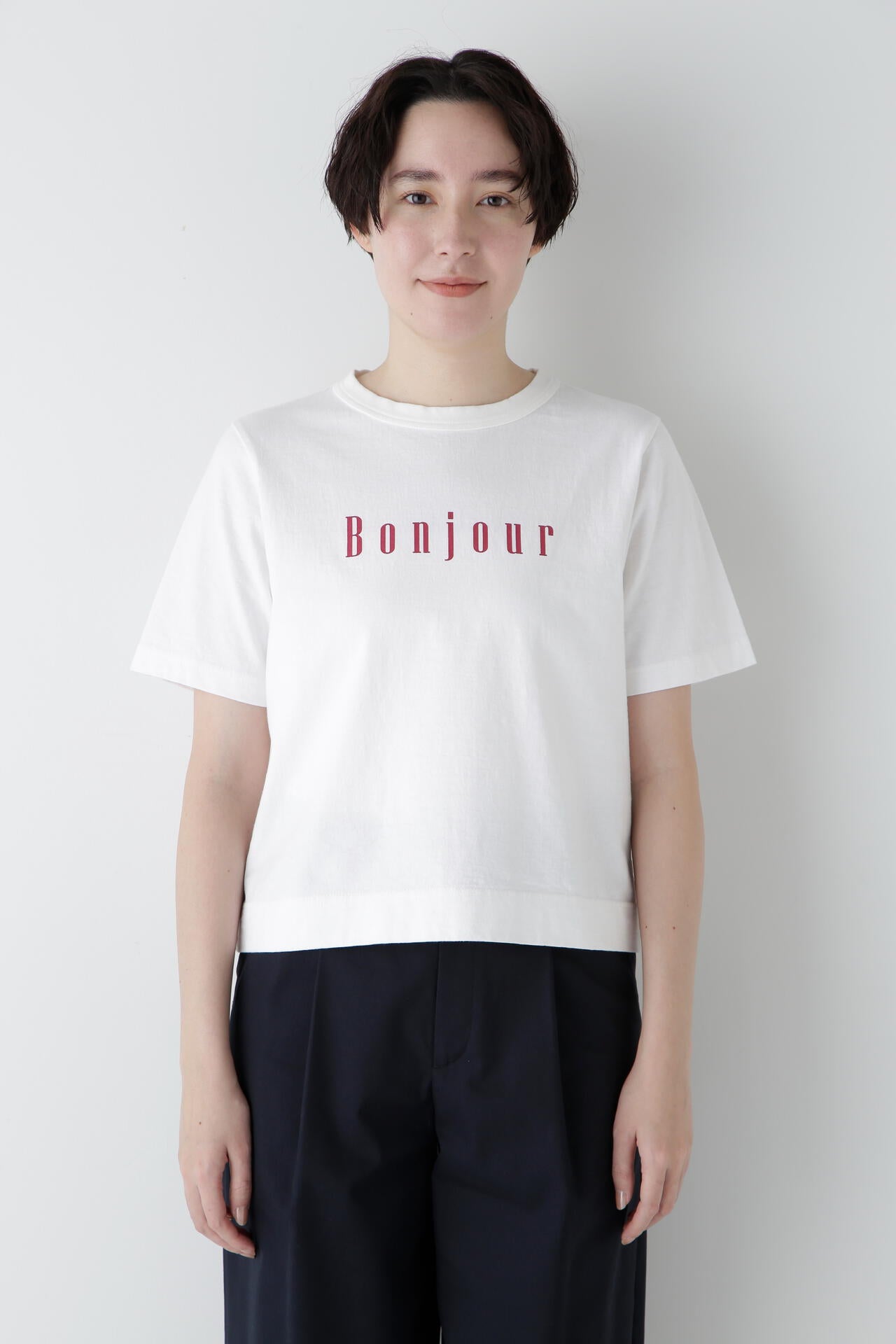 リサイクルコットン度詰天竺Ｔシャツ