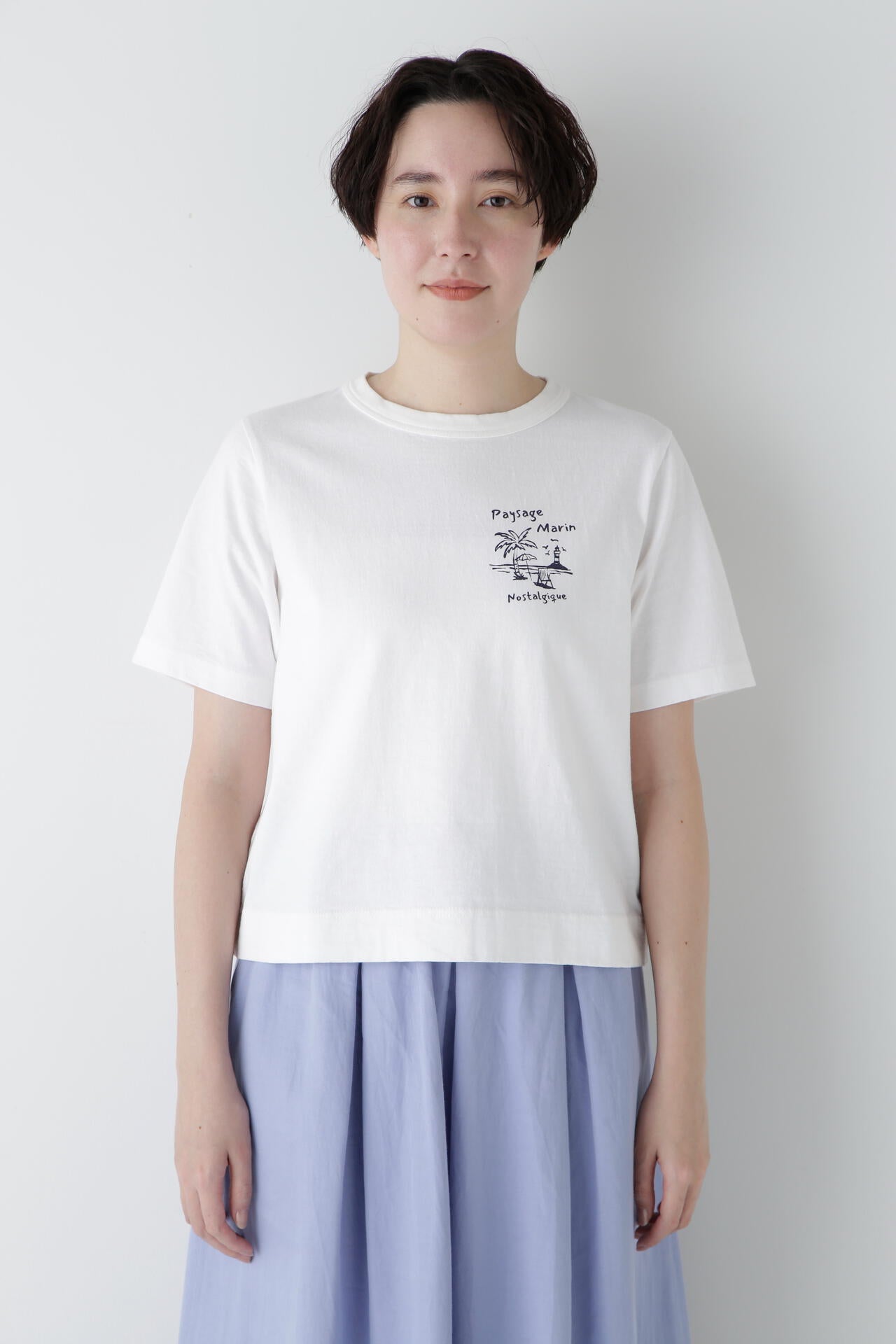 リサイクルコットン度詰天竺Ｔシャツ