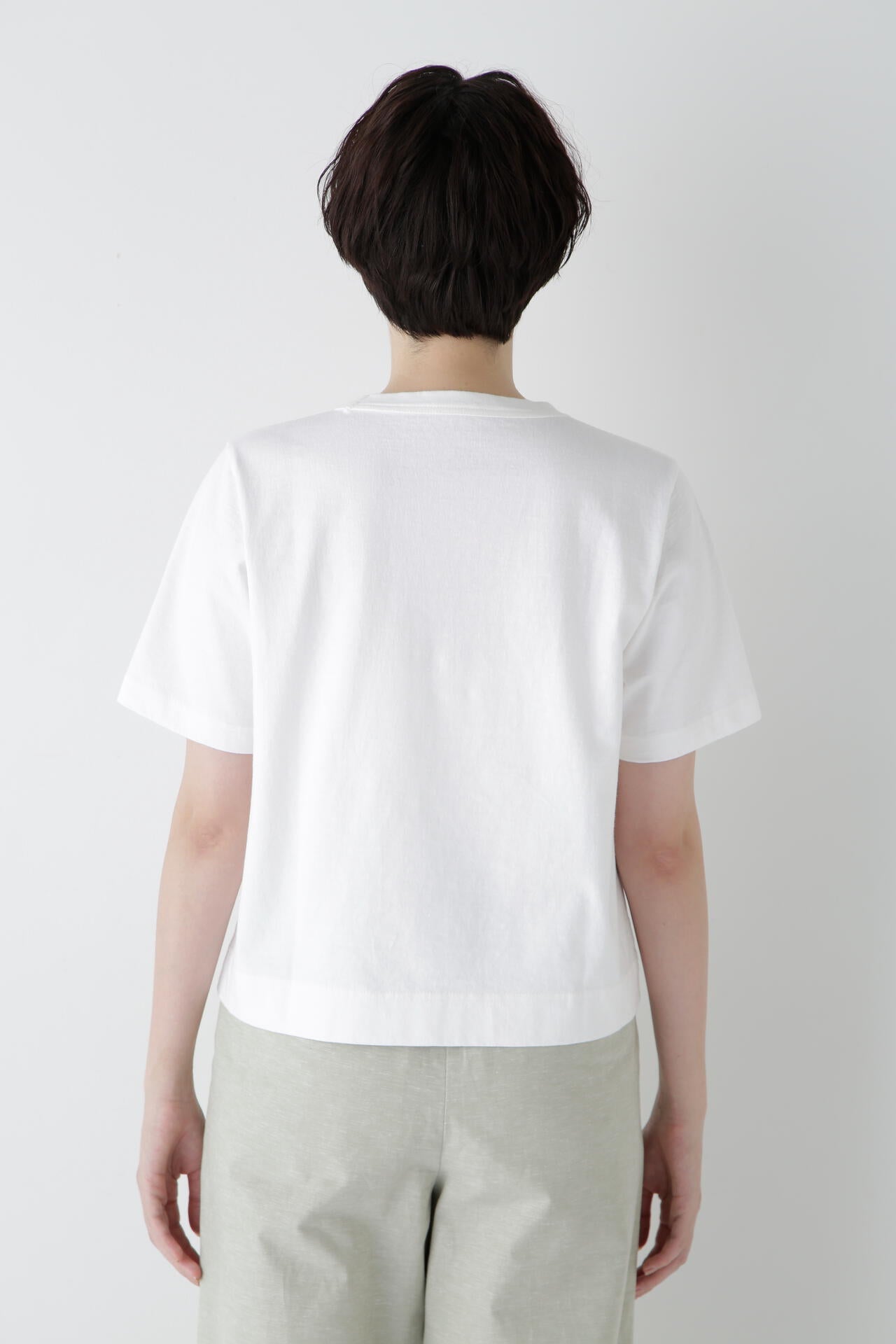 リサイクルコットン度詰天竺Ｔシャツ