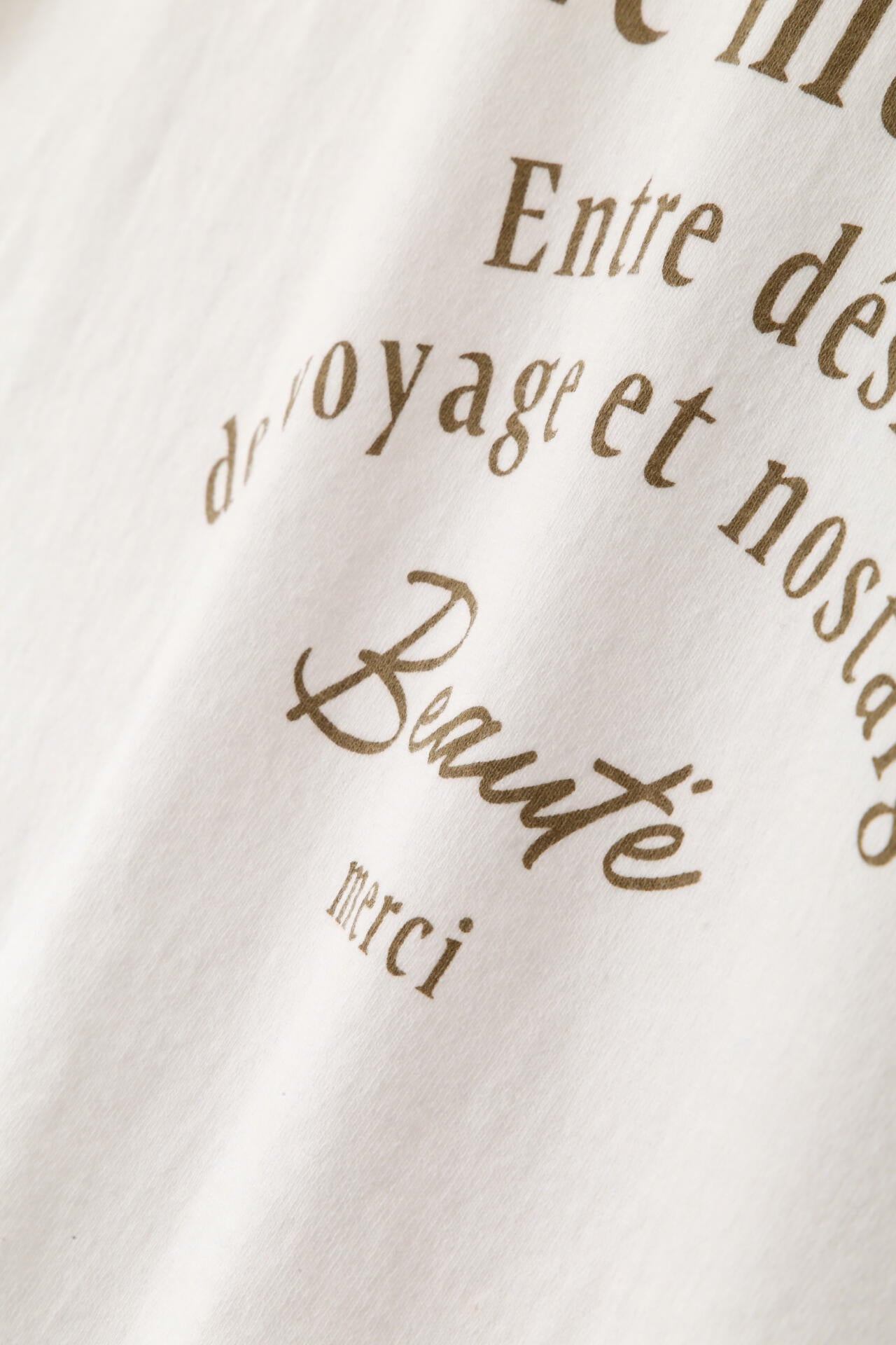 リサイクルコットン度詰天竺Ｔシャツ