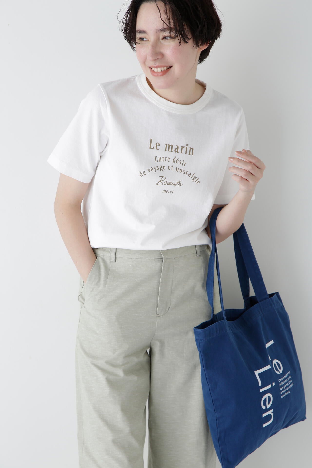 リサイクルコットン度詰天竺Ｔシャツ