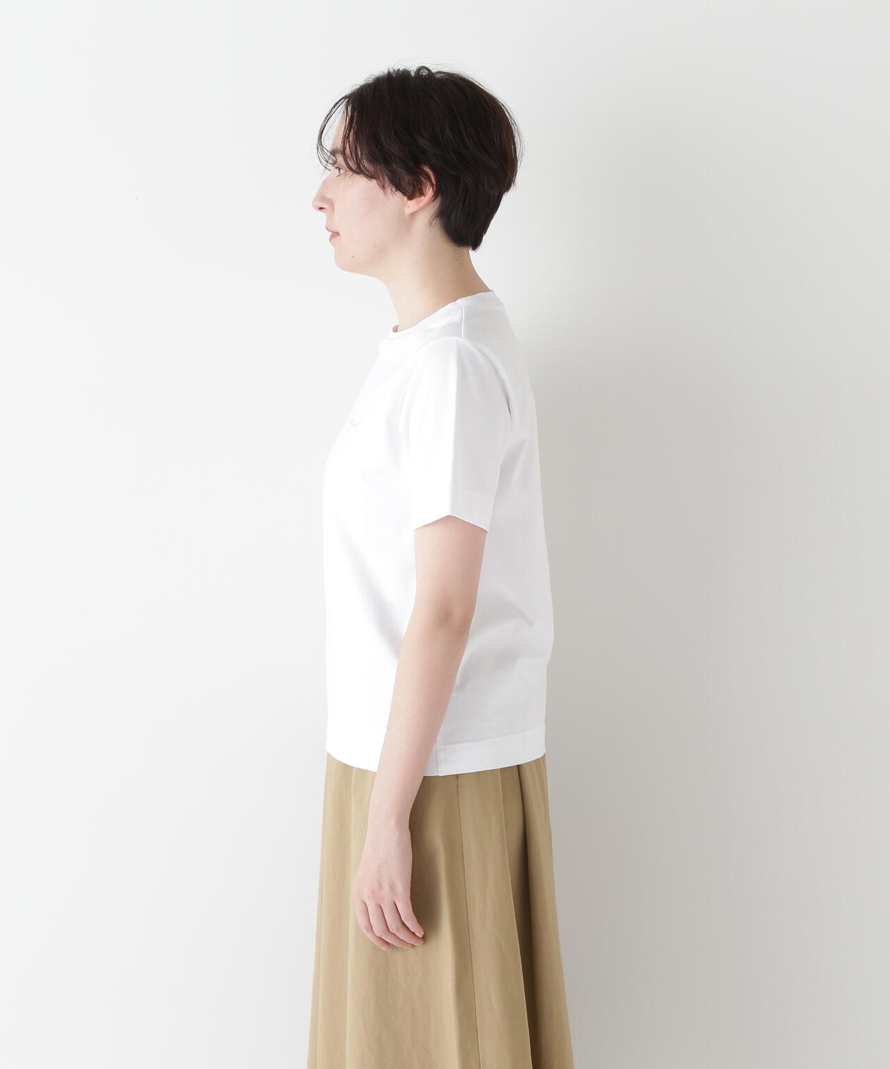 天竺ロゴＴシャツ