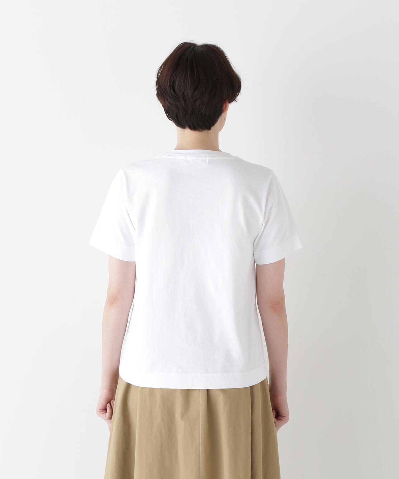 天竺ロゴＴシャツ