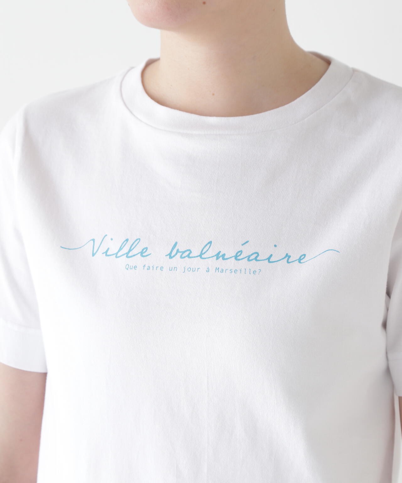 天竺ロゴＴシャツ