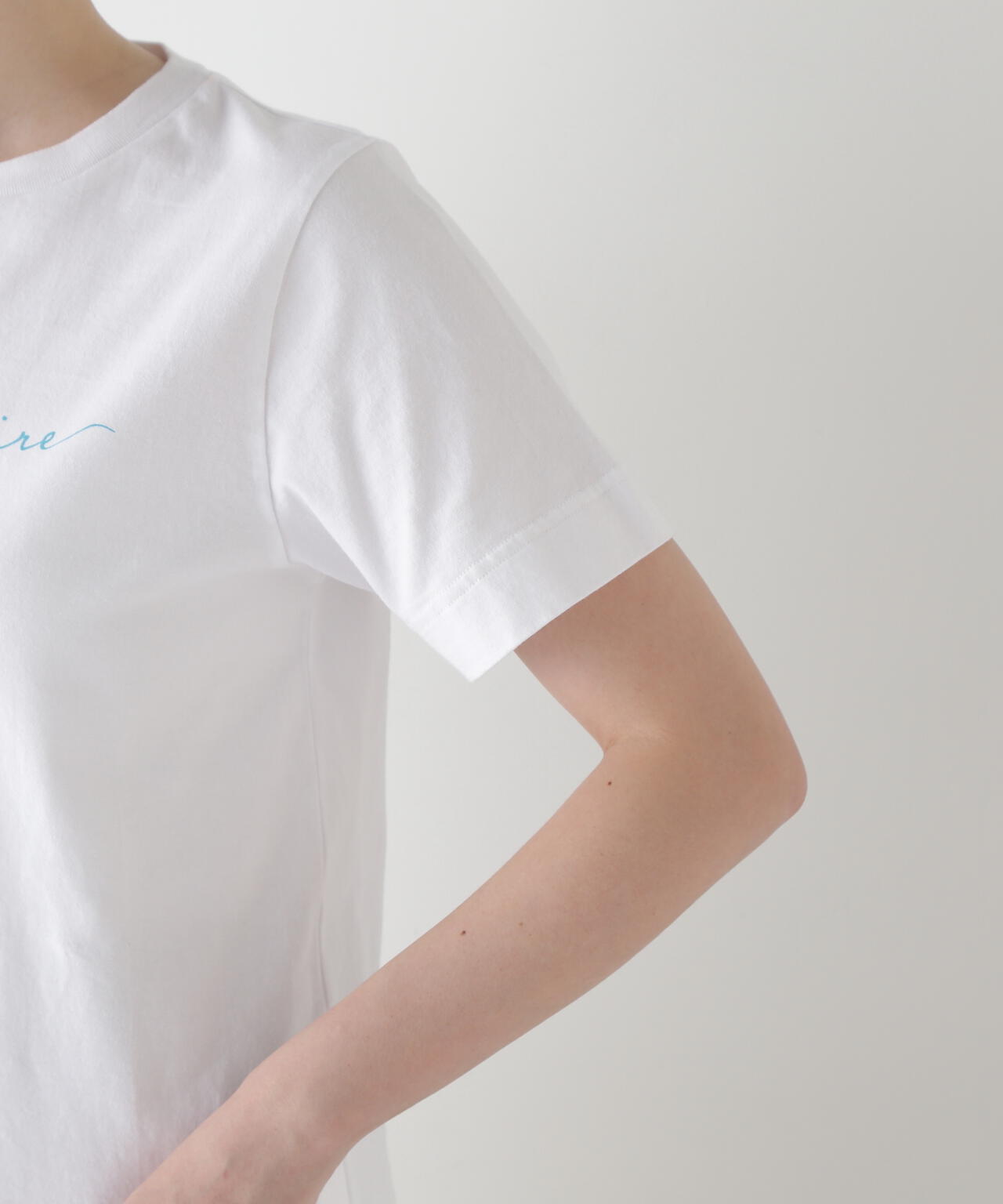 天竺ロゴＴシャツ