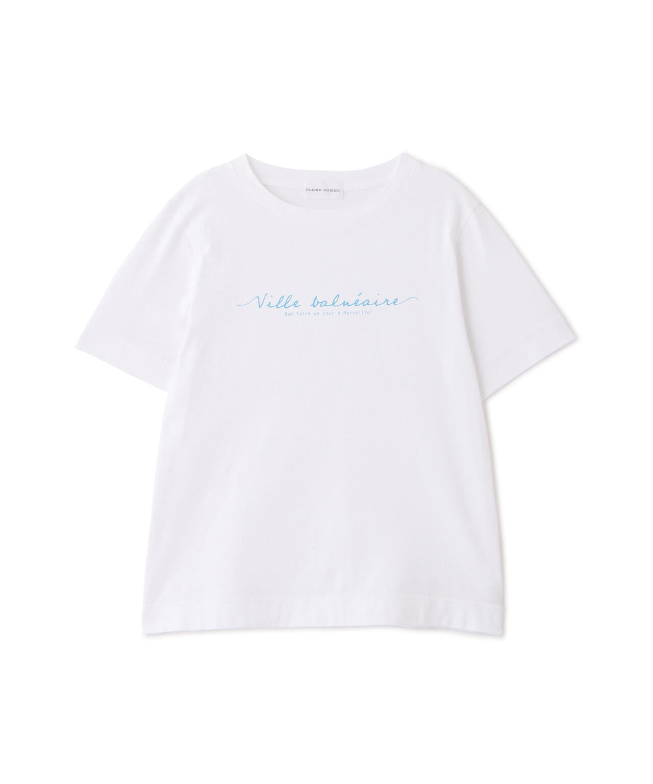 天竺ロゴＴシャツ