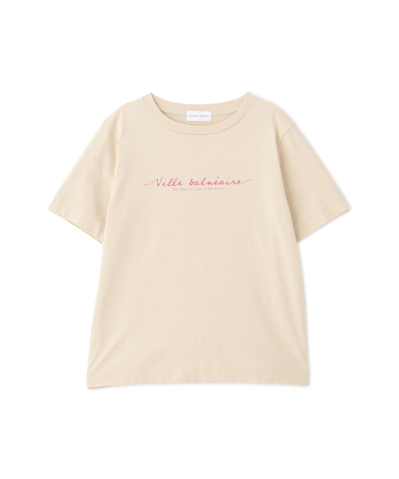 天竺ロゴＴシャツ