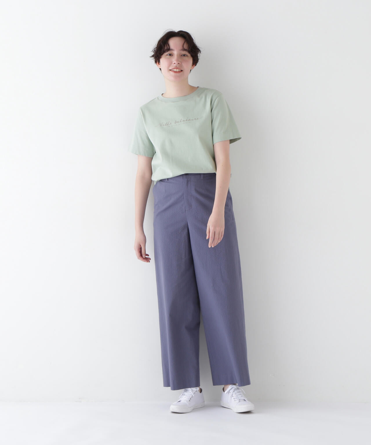 天竺ロゴＴシャツ