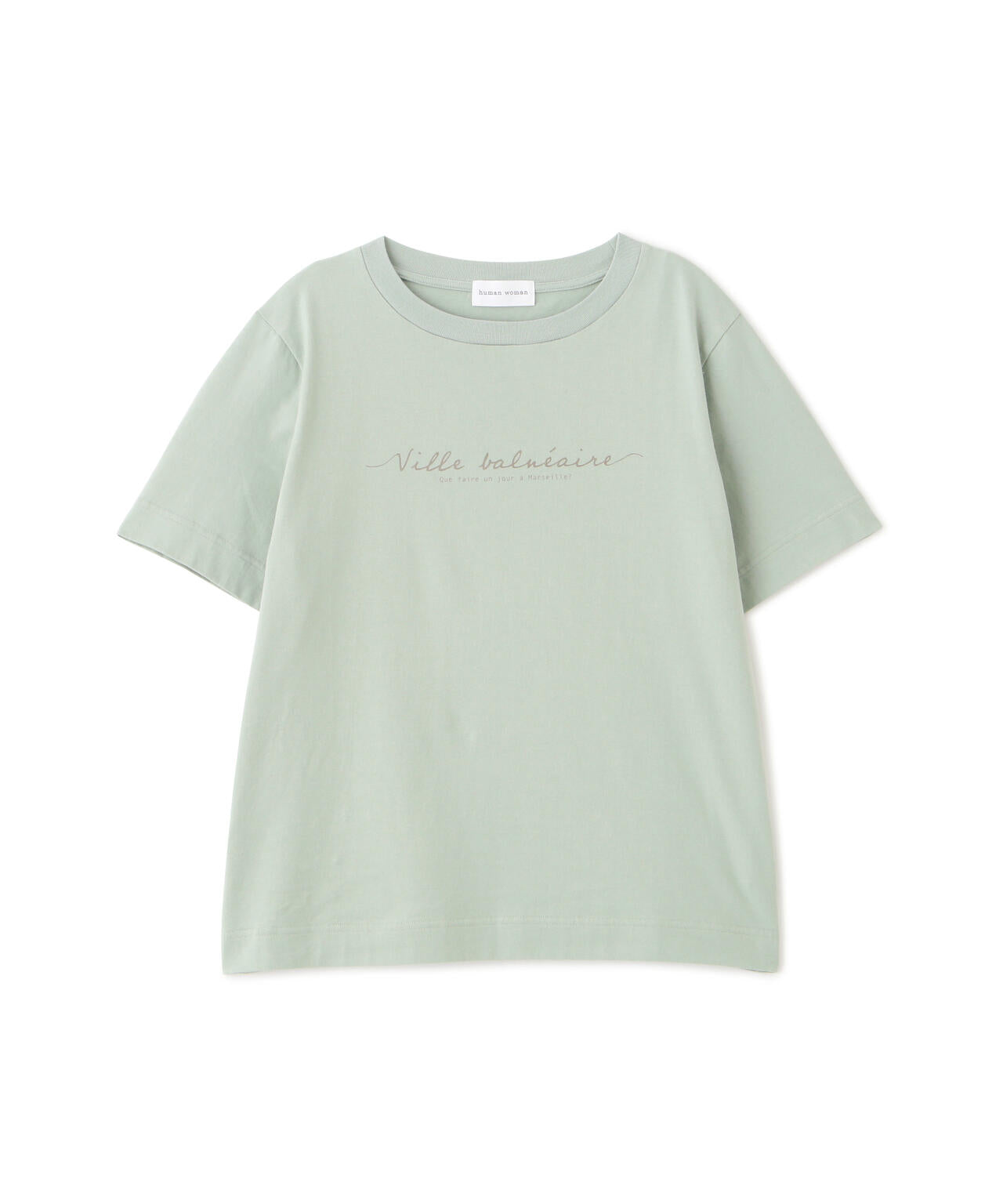 天竺ロゴＴシャツ