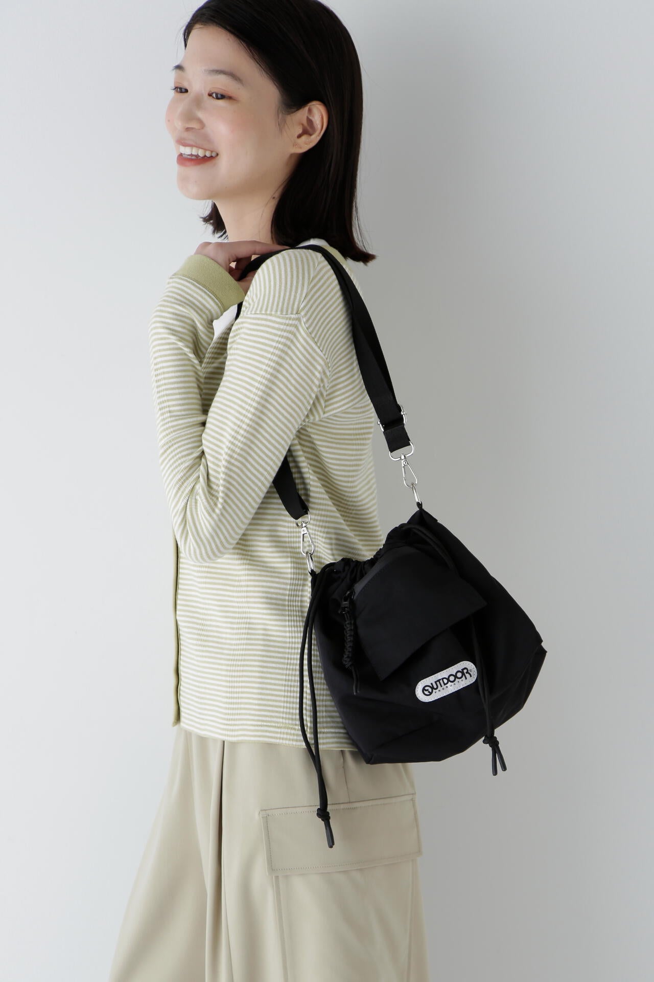 【WEB限定カラー】【OUTDOOR PRODUCTS コラボ】巾着BAG