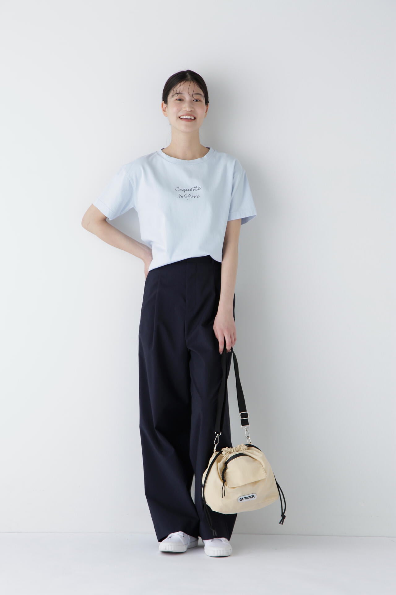 【WEB限定カラー】【OUTDOOR PRODUCTS コラボ】巾着BAG