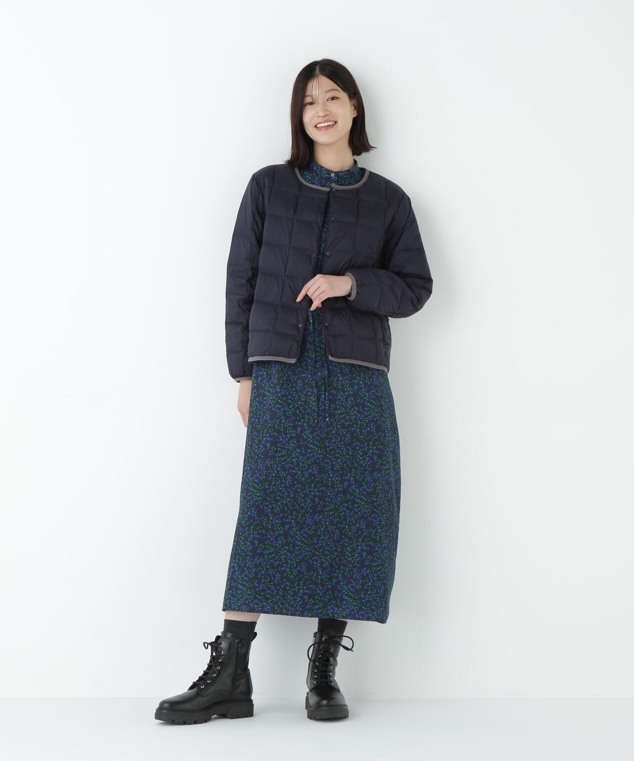 ≪WEB限定カラーあり / ＴＡＩＯＮコラボ≫リバーシブルクルーネックダウンブルゾン