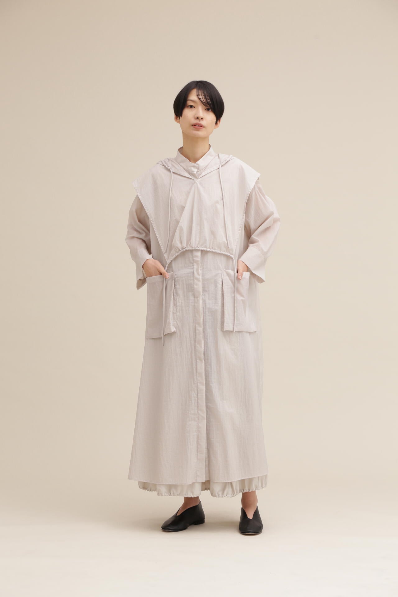 【香菜子さんコラボ】エアーナイロンワンピース