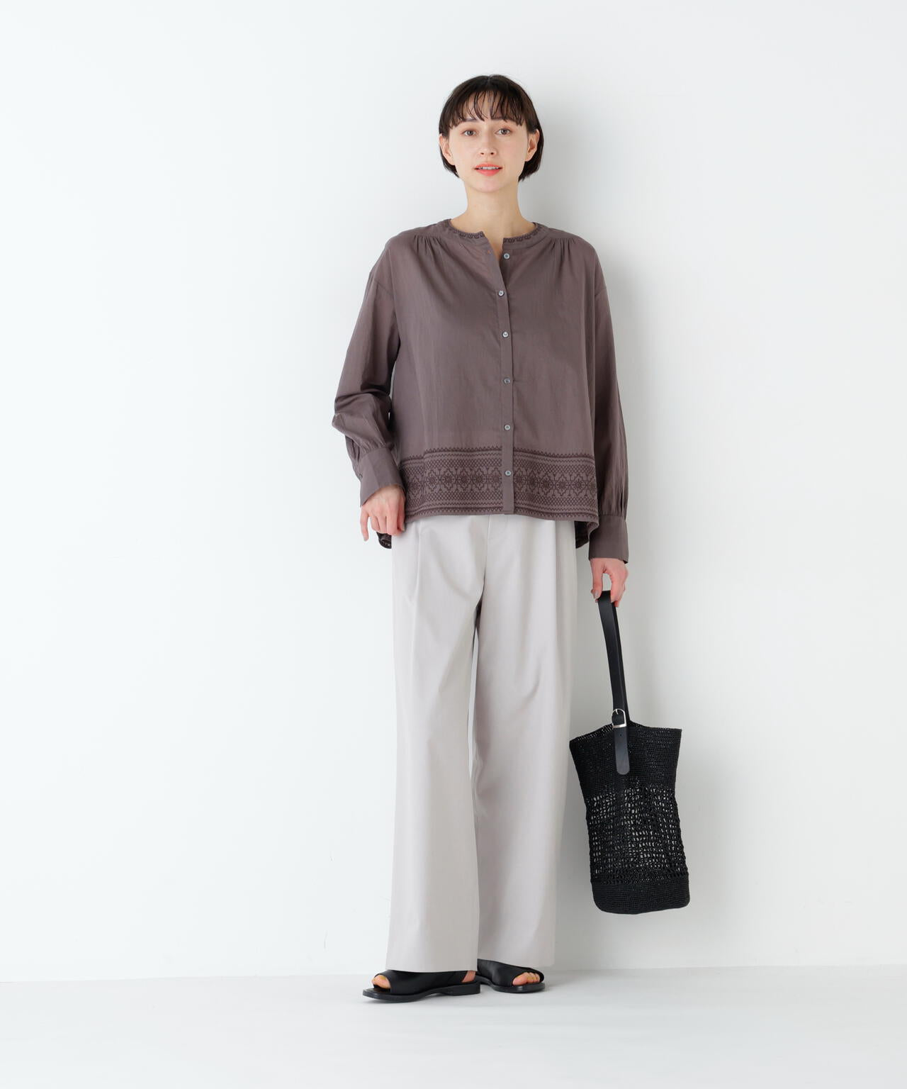 身長168cm　B76 W58 H86 着用サイズ：M