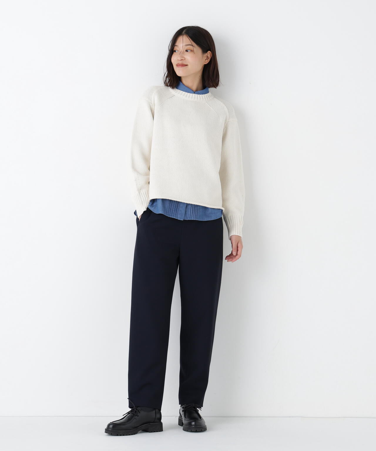 《機能性ストレッチ素材》２ｗａｙストレッチテーパードパンツ