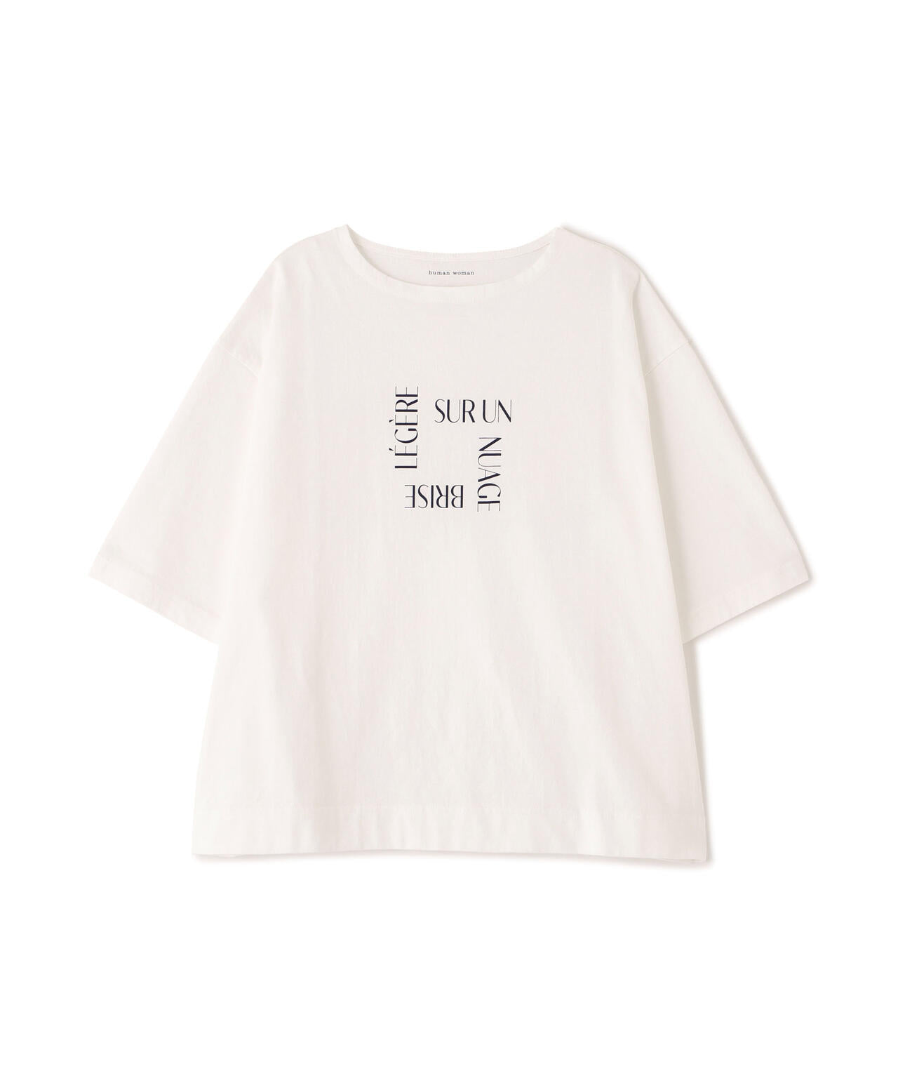 《リサイクル素材使用》ＴＳＵＮＡＧＵ ６分袖ロゴＴシャツ