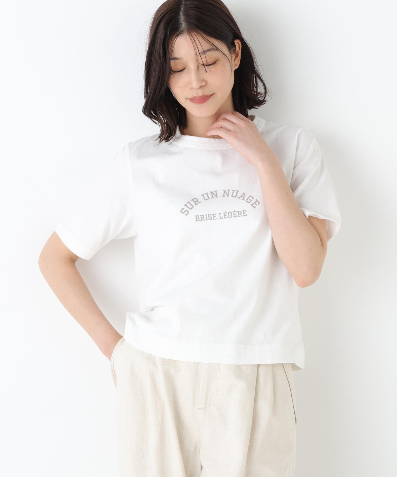 《リサイクル素材使用》ＴＳＵＮＡＧＵ　ロゴＴシャツ