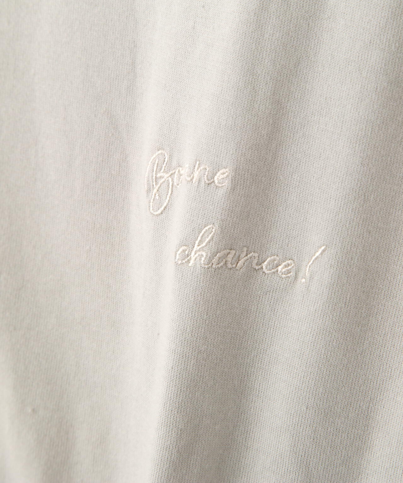 Ｂｏｎｎｅ　ｃｈａｎｃｅ　刺繍ロゴＴシャツ