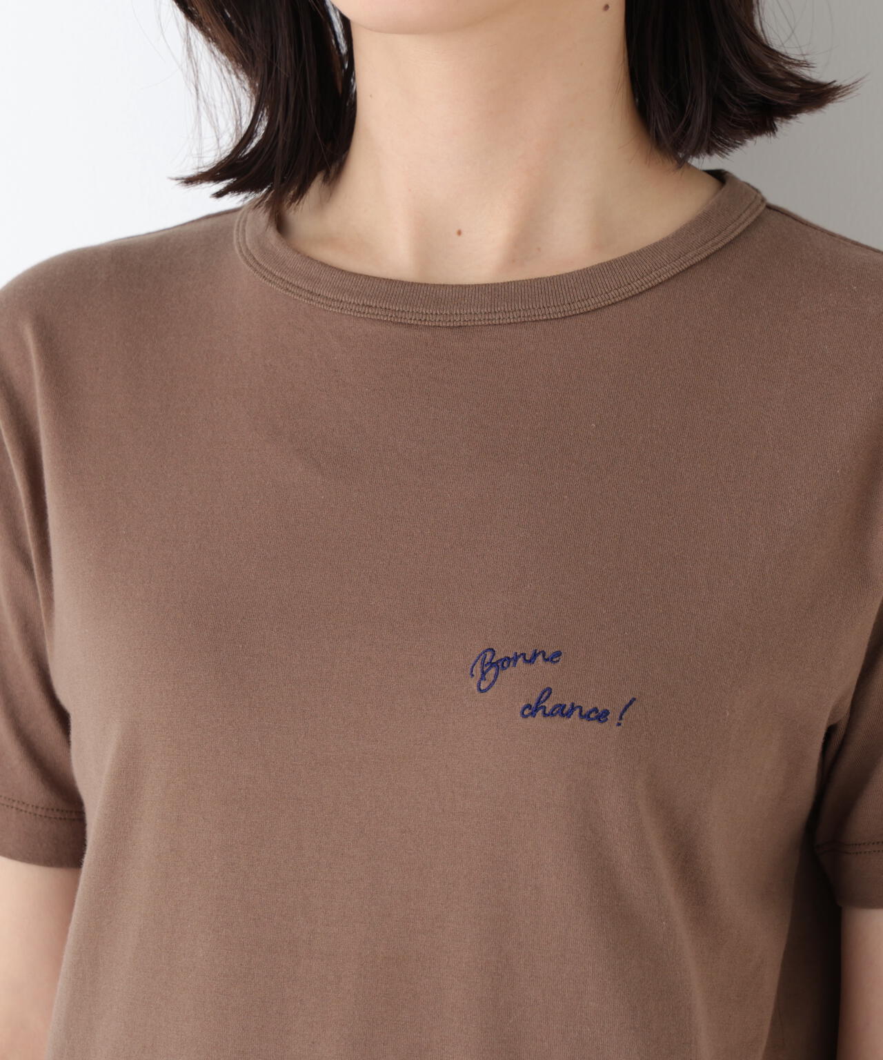 Ｂｏｎｎｅ　ｃｈａｎｃｅ　刺繍ロゴＴシャツ