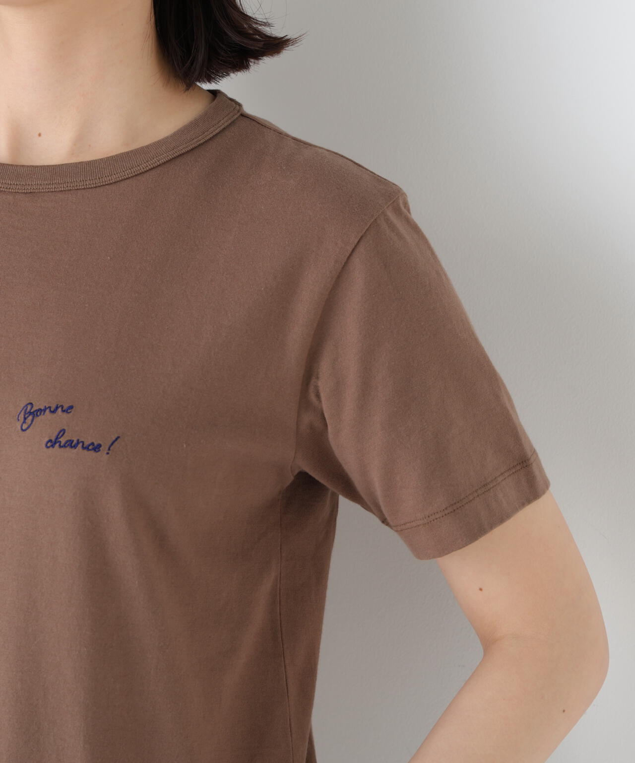 Ｂｏｎｎｅ　ｃｈａｎｃｅ　刺繍ロゴＴシャツ