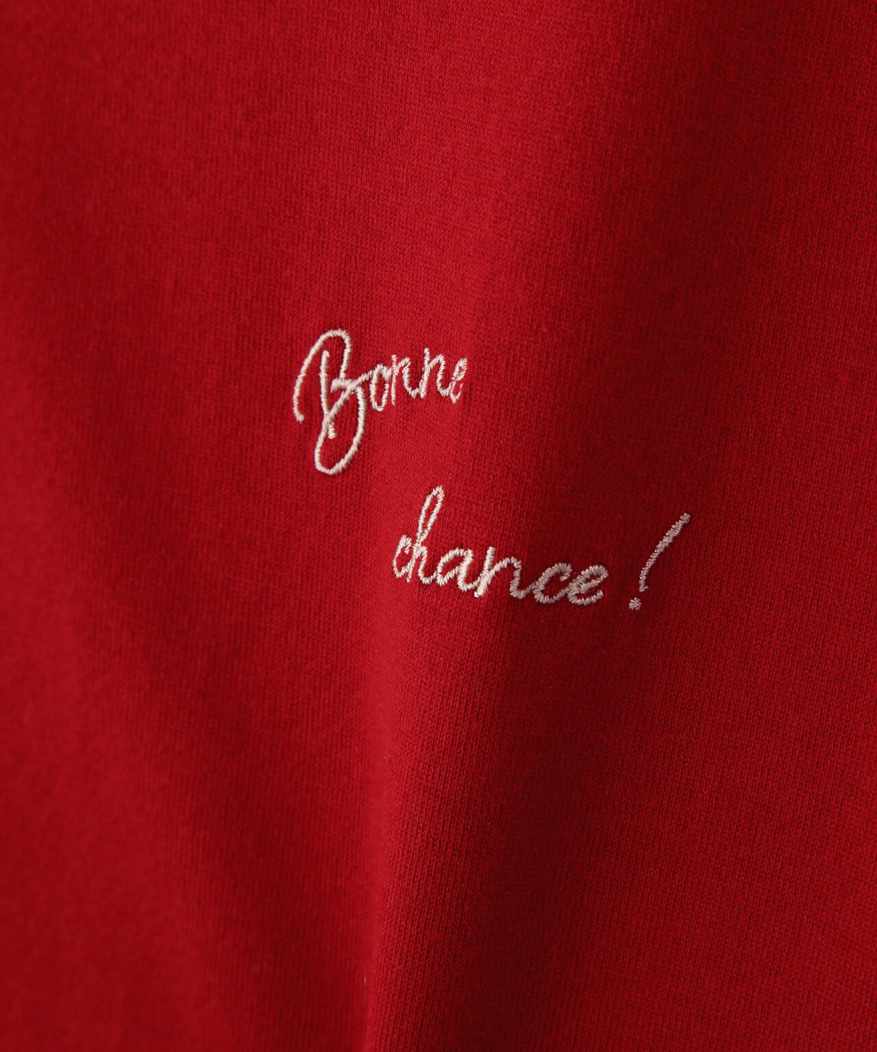 Ｂｏｎｎｅ　ｃｈａｎｃｅ　刺繍ロゴＴシャツ