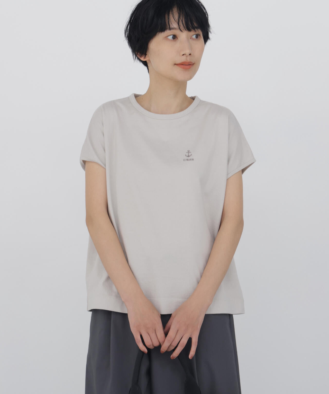 刺繍アンカーロゴＴシャツ