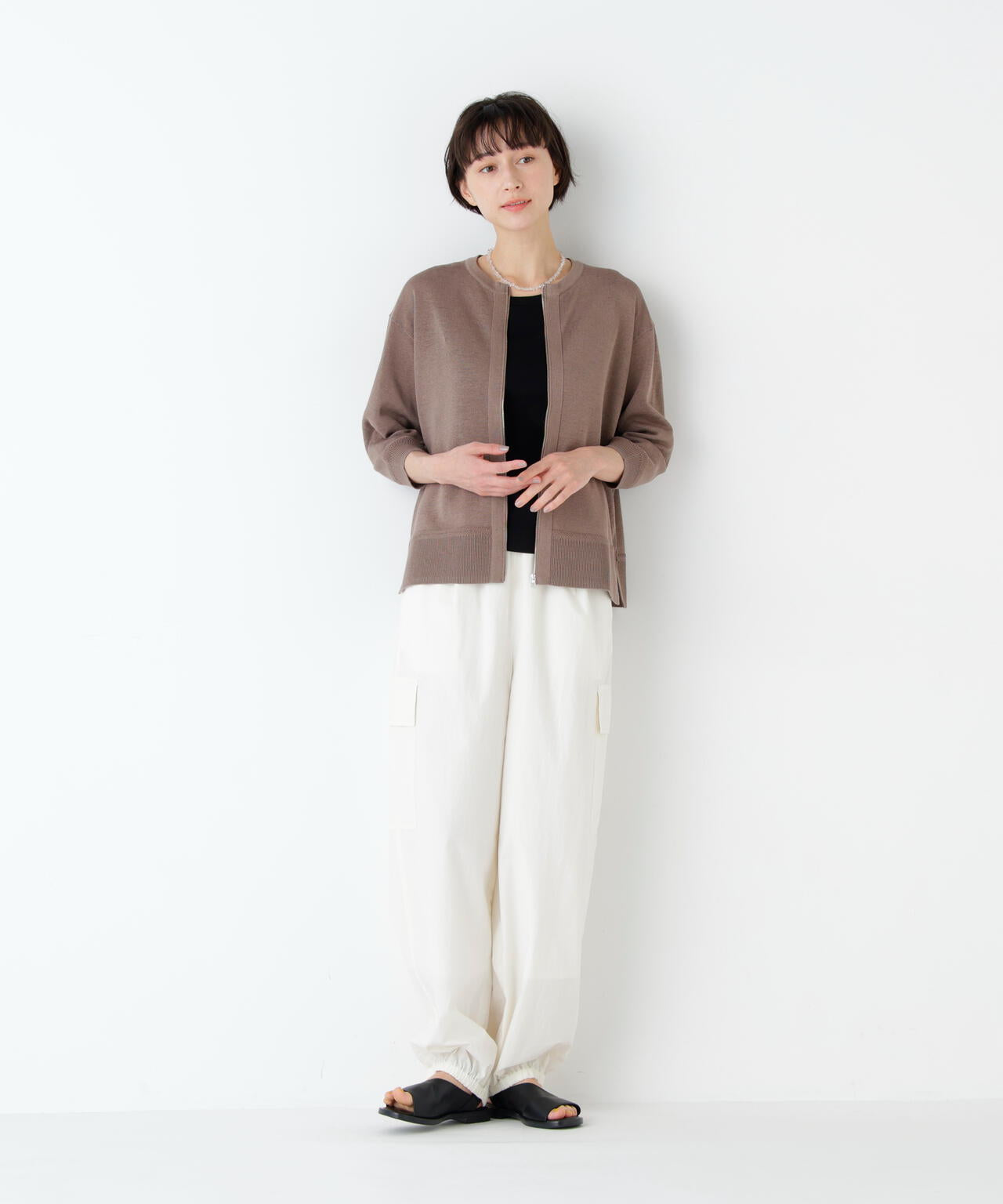 身長168cm　B76 W58 H86 着用サイズ：M
