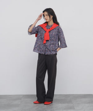 165cm/B:77cm/W:57cm/H:79cm 着用サイズ：M