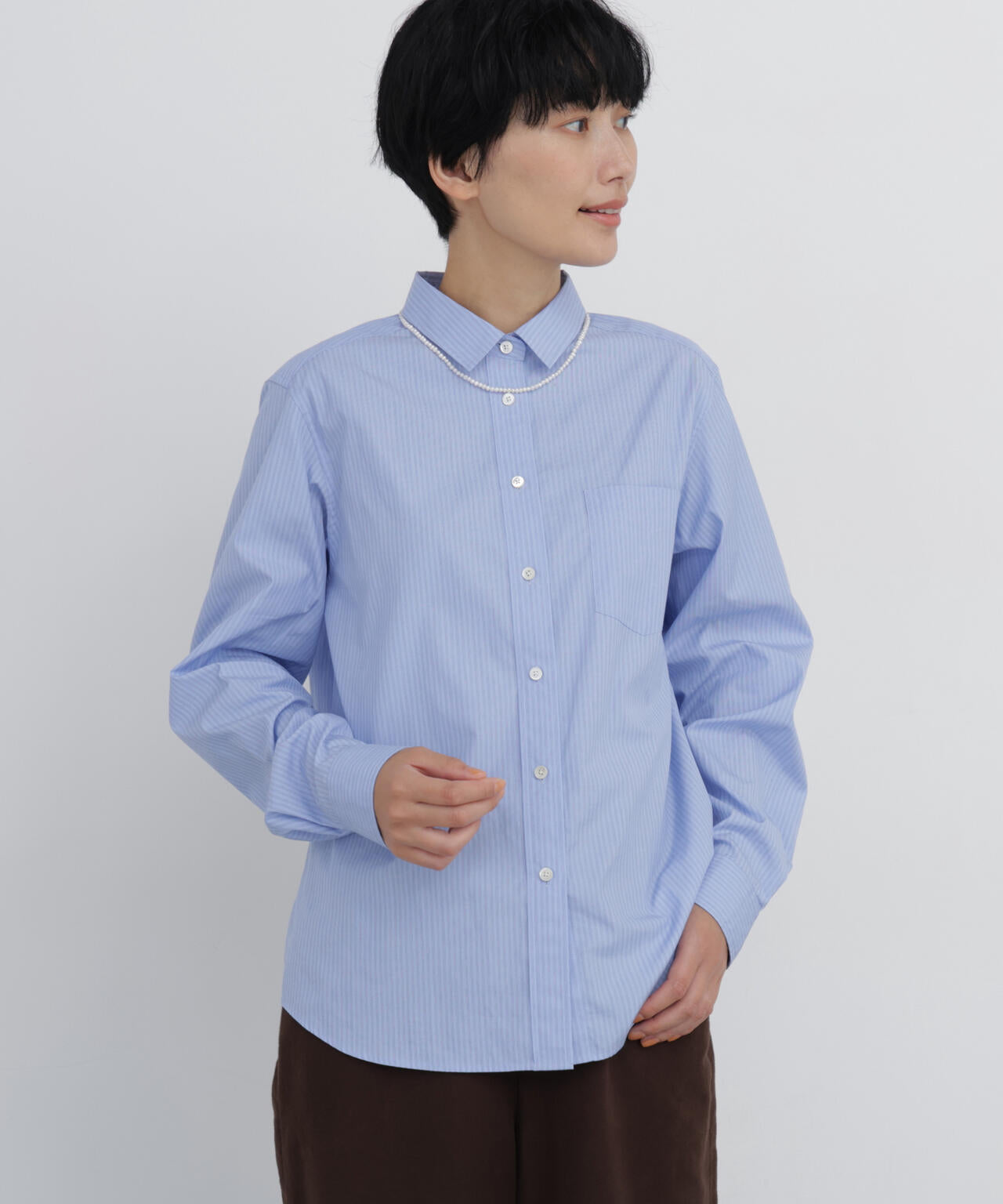 《名品 / アップデート》ベ－シックシャツ