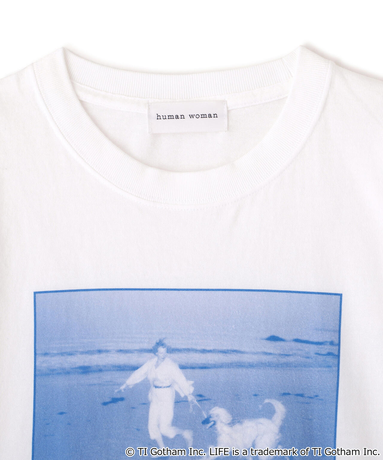《LIFE PICTURE COLLECTION別注》フォトＴシャツ DOG