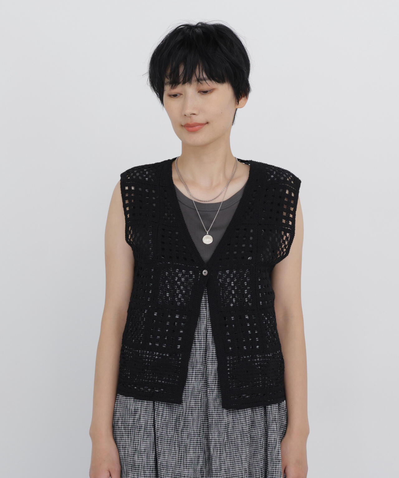 166cm　B/78　W/58　H/86 着用サイズ：M