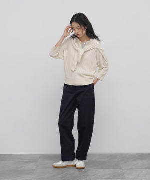 165cm/B:77cm/W:57cm/H:79cm 着用サイズ：24.5