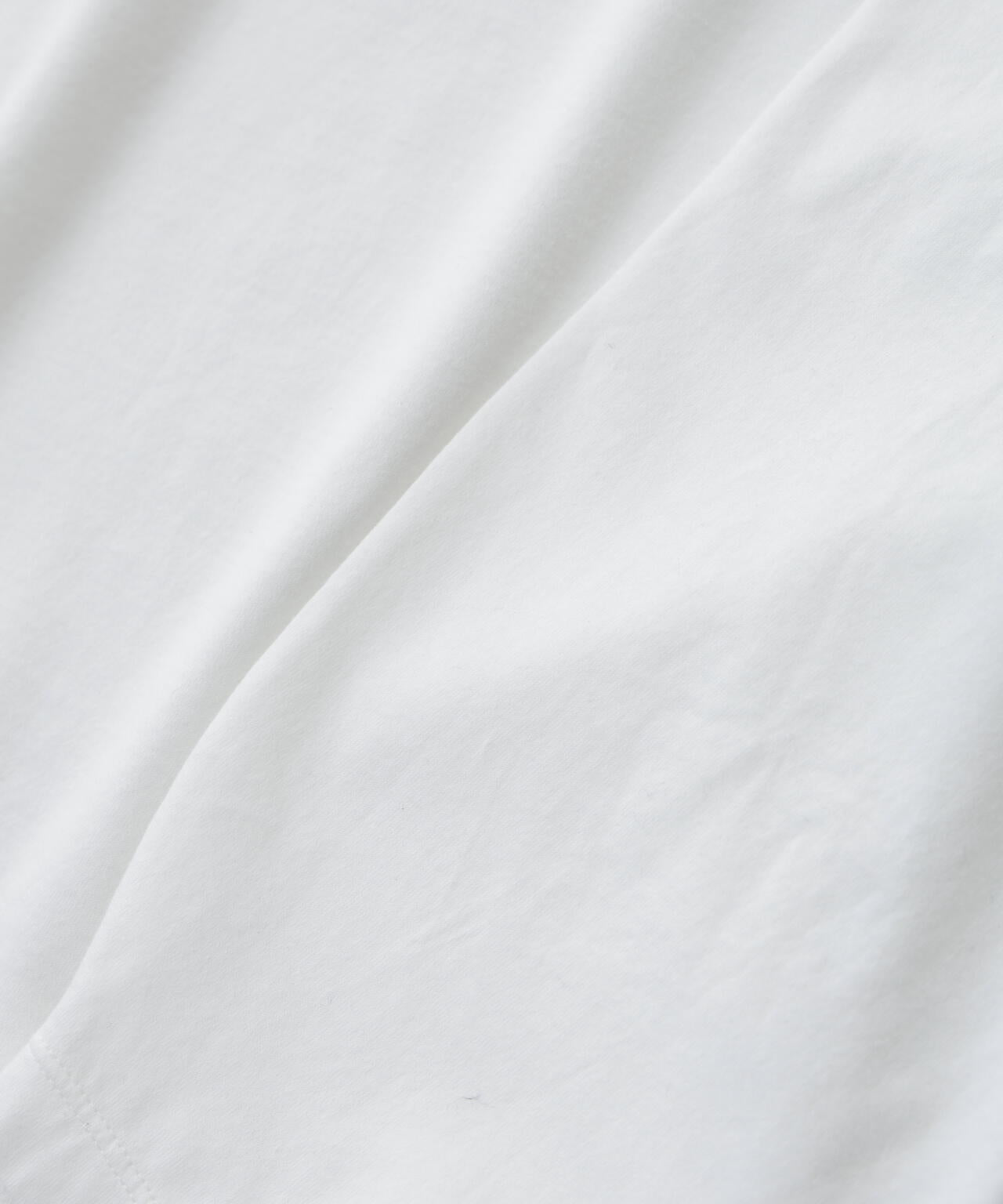 《HIRAKIBA》スリーブ　ソフトタッチコットン天竺九分袖Tシャツ