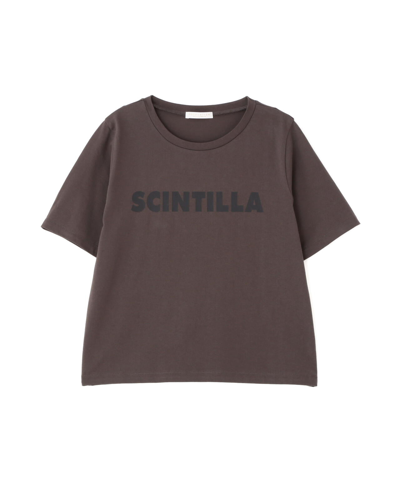＜ウォッシャブル＞ゴシックロゴTシャツ