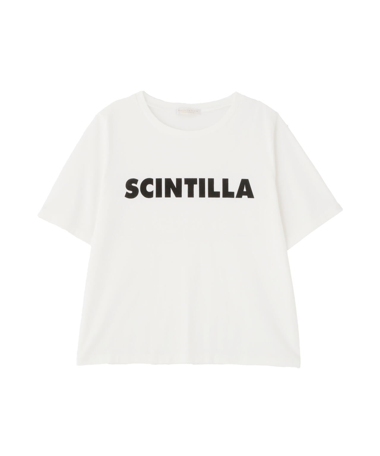 ＜ウォッシャブル＞ゴシックロゴTシャツ