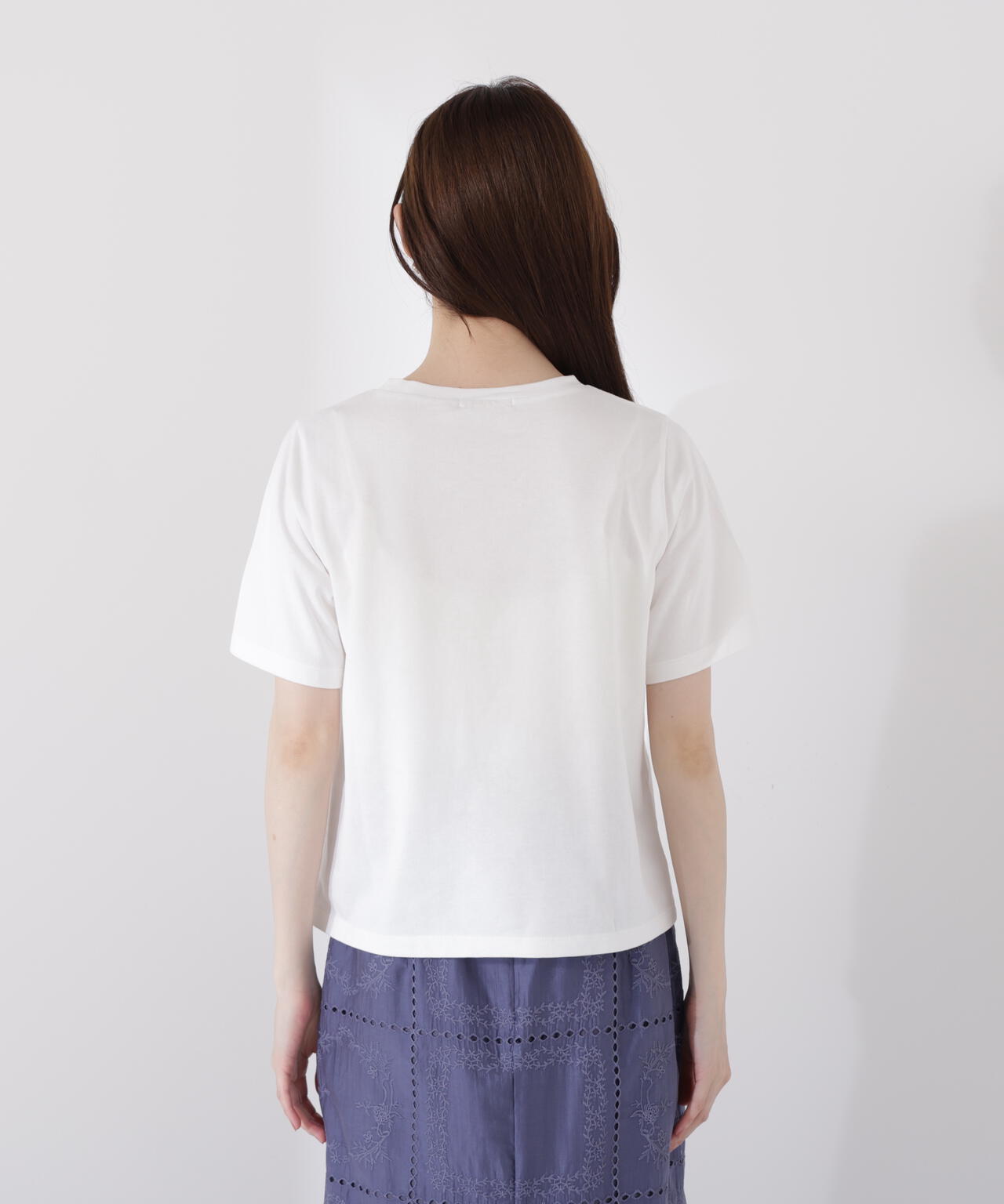 ＜ウォッシャブル＞ゴシックロゴTシャツ