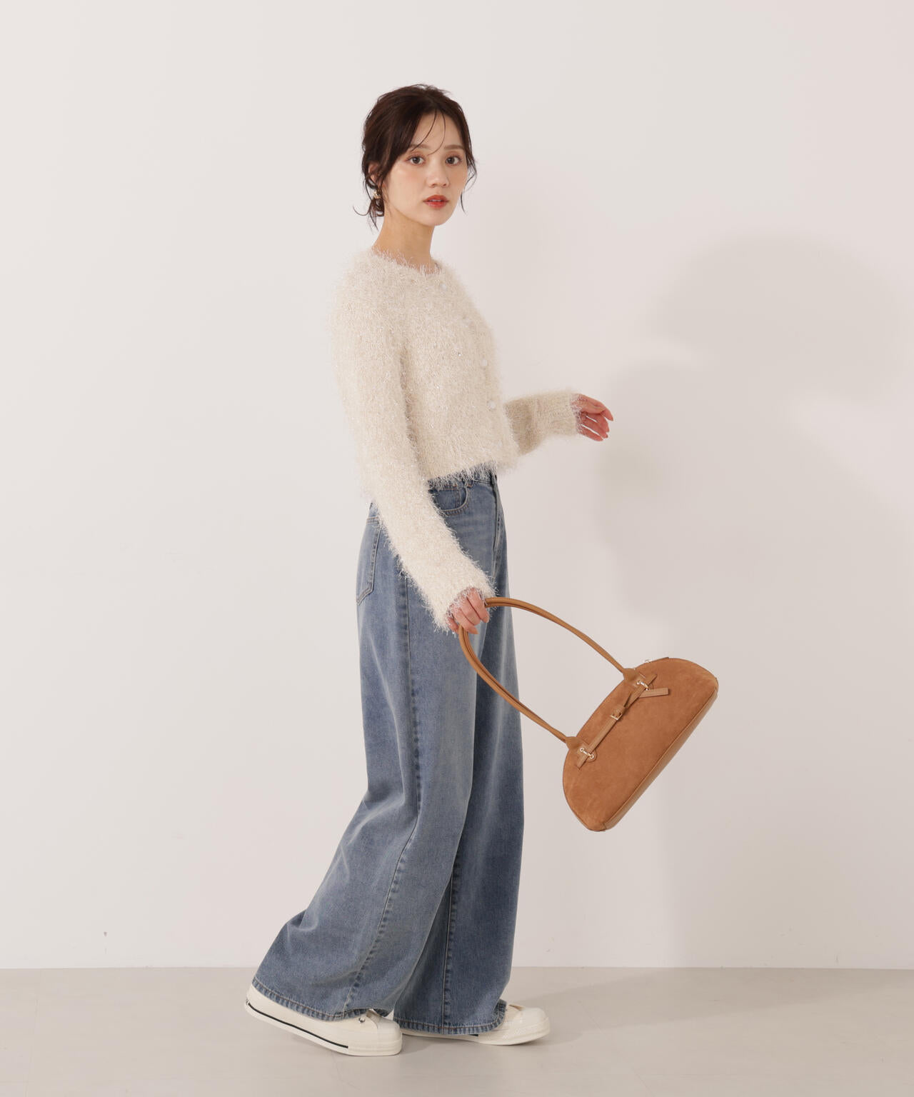《EDIT COLOGNE》きらふわカーディガン【official site・名古屋パルコ限定】