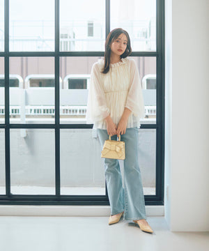 model：165cm B:82 W:59 H:86 S:25cm 着用サイズ：M