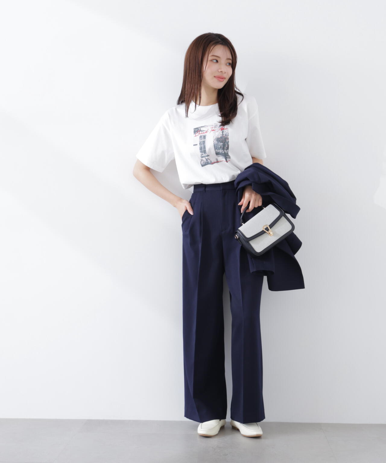 ＜セットアップ対応＞Wブレスト SETUP ワイドパンツ